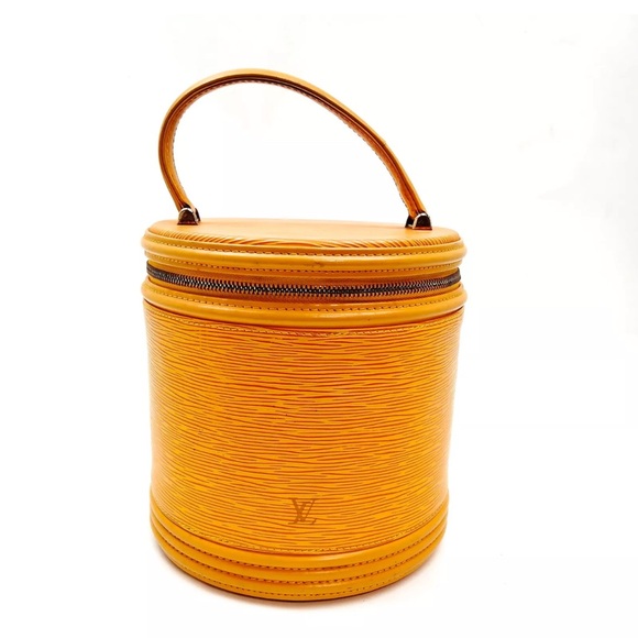 Louis Vuitton LV Vanity Bag Cannes Yellow Epi - Picture 1 of 6